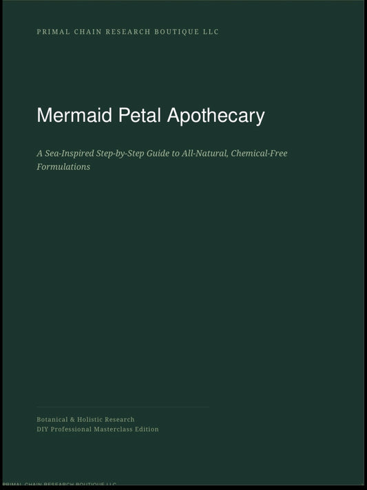 Mermaid Petal Apothecary Book