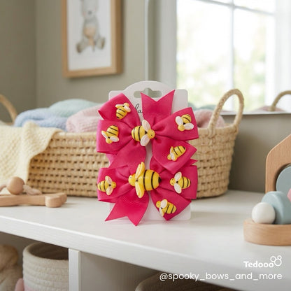 Spooky hair bows