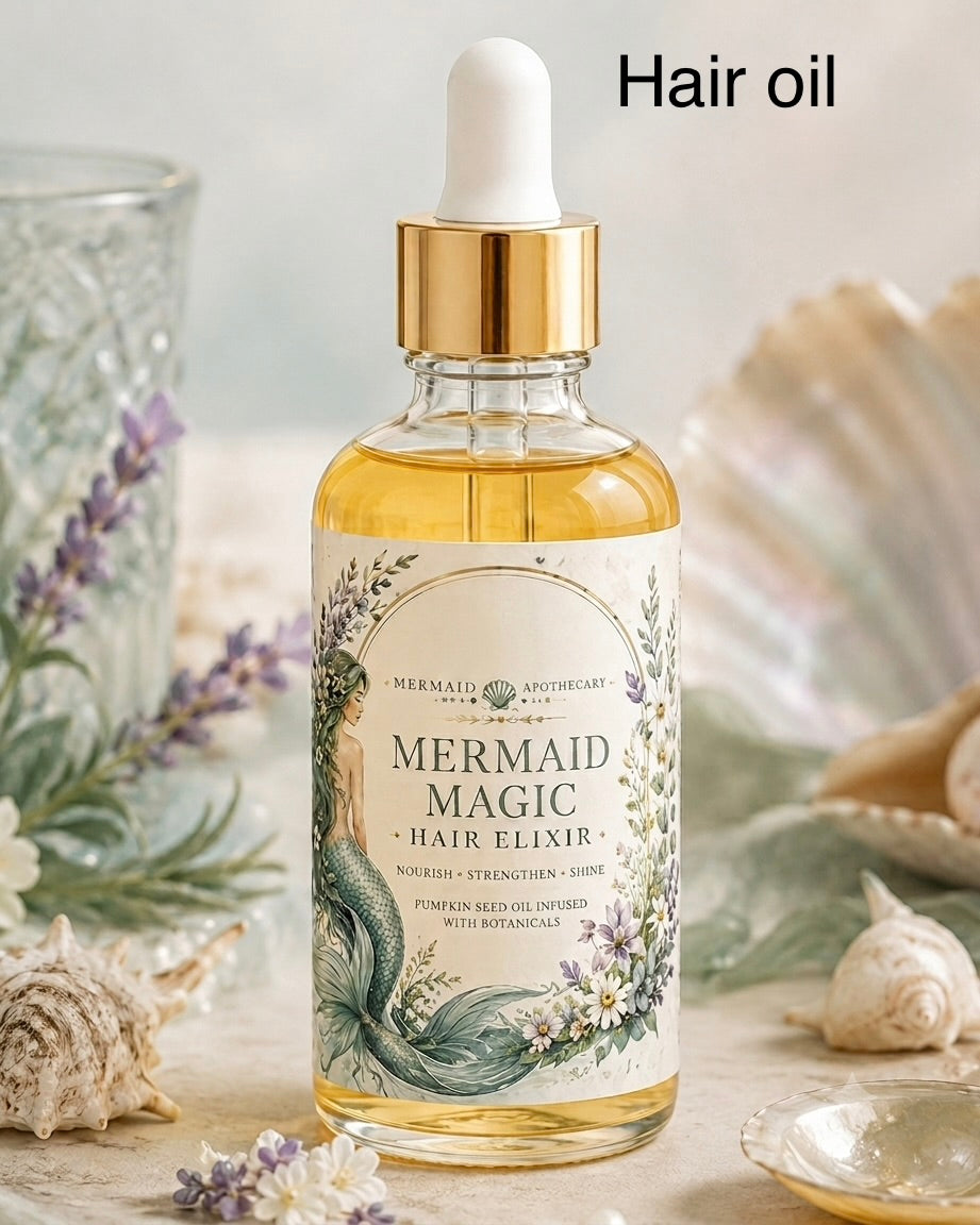 Mermaid magic Hair oil