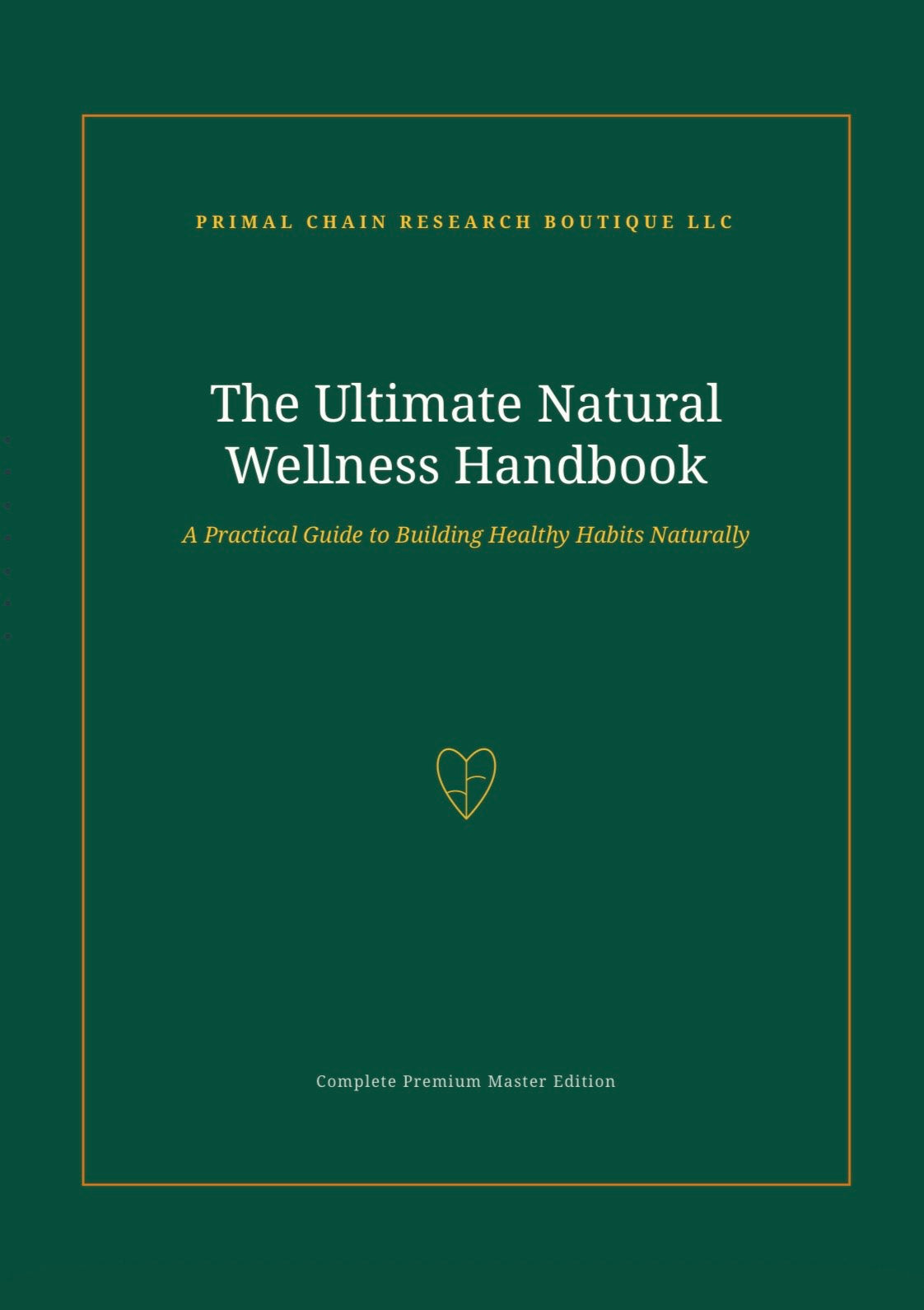 Digital Natural Wellness Handbook
